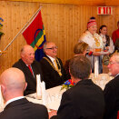 The King and Queen were treated to local specialties in Lavangen (Photo: Terje Bendiksby / Scanpix)